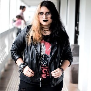 Target Faux Leather Jacket XXL